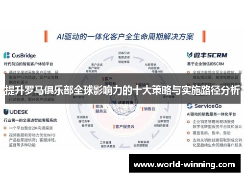 提升罗马俱乐部全球影响力的十大策略与实施路径分析