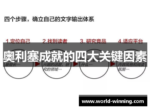 奥利塞成就的四大关键因素